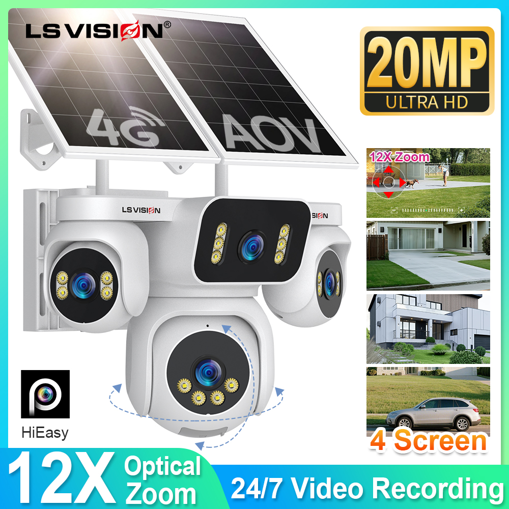 Solar Panel Tilt Mount - LS VISION 4 Screens AOV Solar