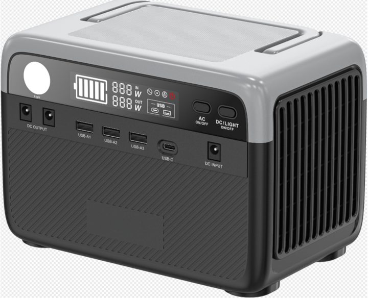 Renewable Energy House - Outdoor Portable Power Home Energy System