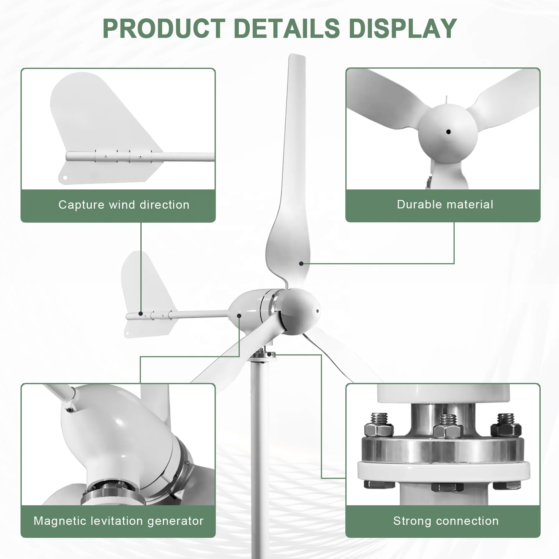 Ruiyan 1KW Home Wind Turbine O - đánh giá và giá Renewable Energy Solutions