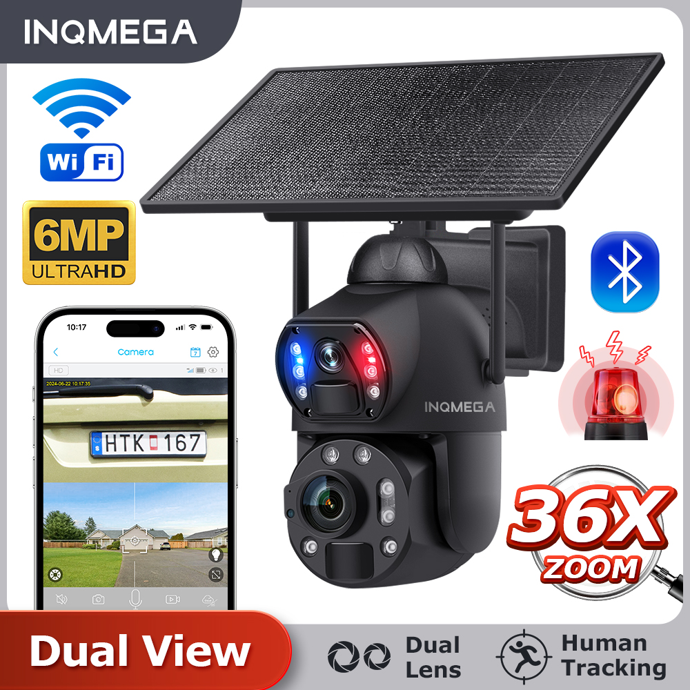 12MP 36X Dual Lens Solar Secur - đánh giá và giá Solar Panel Tilt Mount