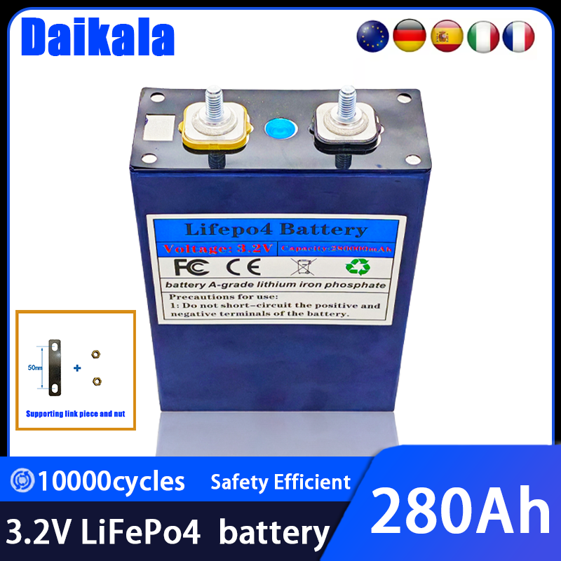 NEW 3.2V  280Ah LiFePO4 Batter - đánh giá và giá Renewable Energy House