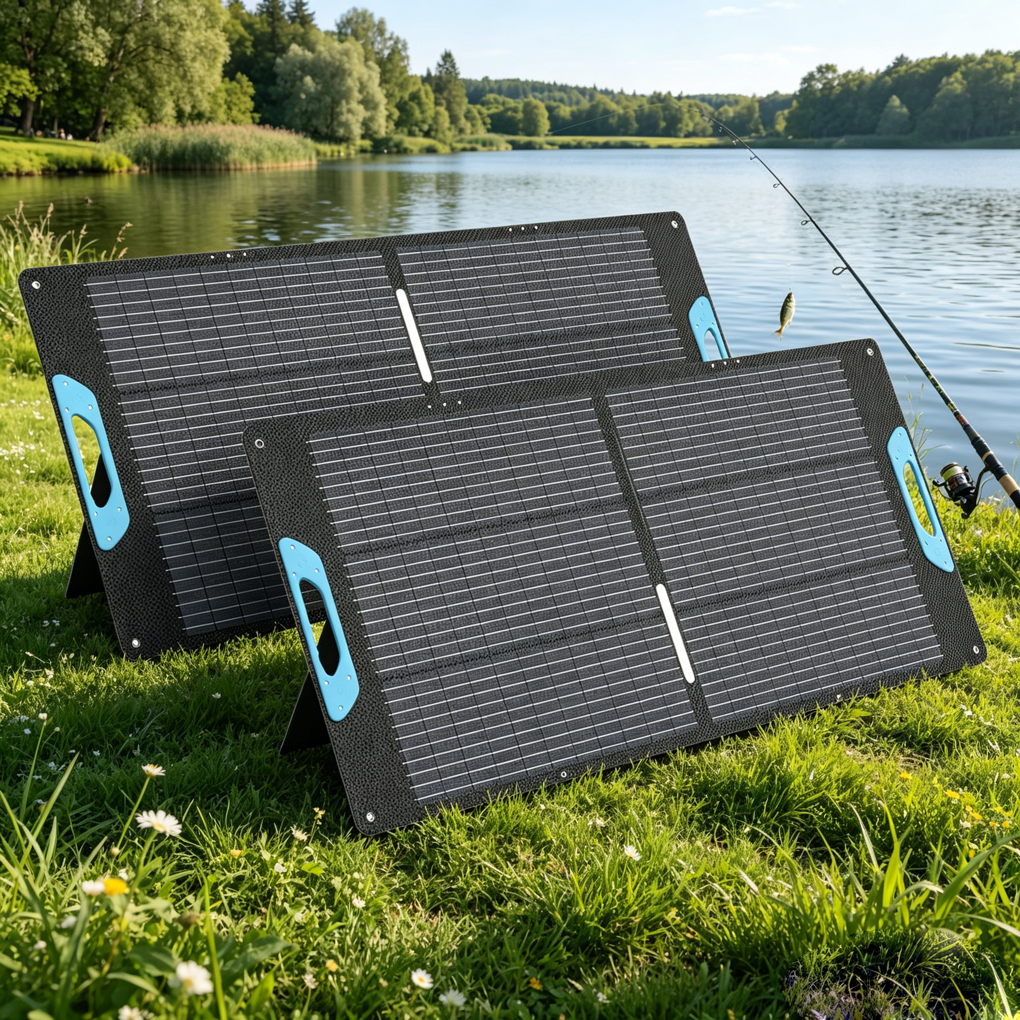 E-POWO 110W/220w Portable Sola - đánh giá và giá Solar Panel Monocrystalline