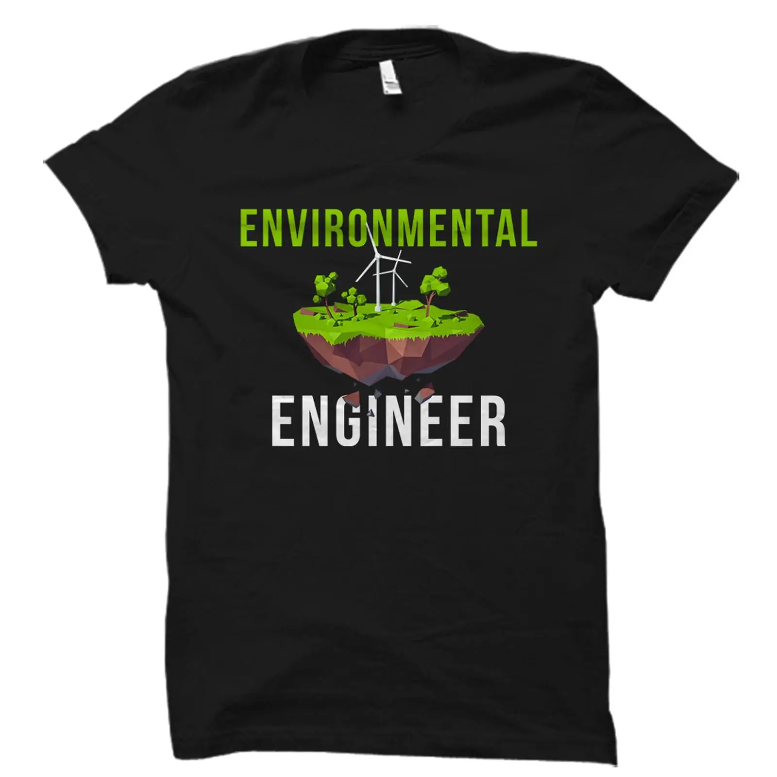 Environmental Engineer T Shirt - đánh giá và giá Renewable Energy Graphics