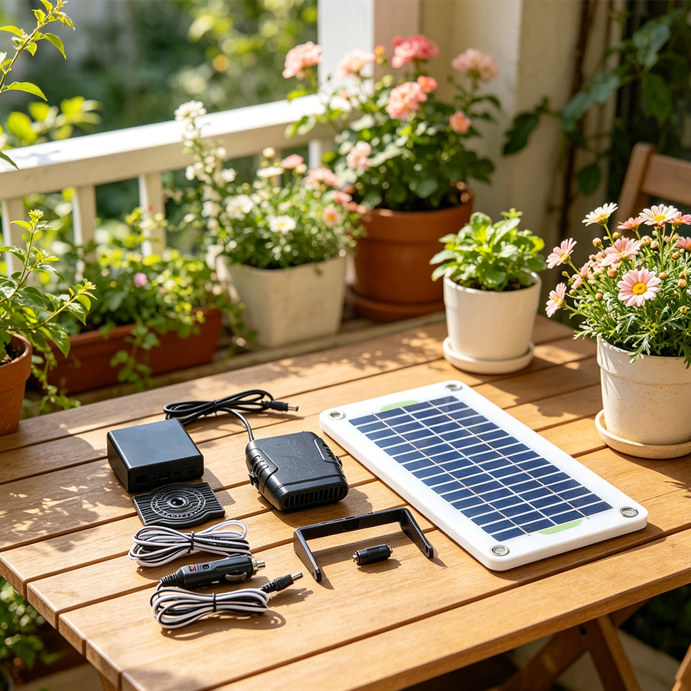 30W 12V Portable Solar Fan Hea - đánh giá và giá Renewable Energy Solutions