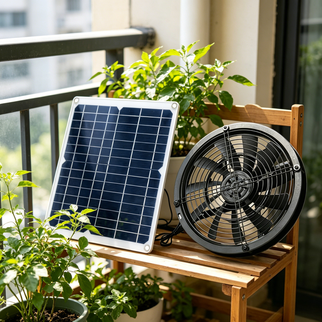 NEW 6 Inch Solar Exhaust Fan K - đánh giá và giá Renewable Energy House