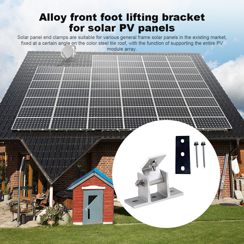 2 Pcs Aluminum Solar Panel Bra - đánh giá và giá Solar Panel Tilt Mount