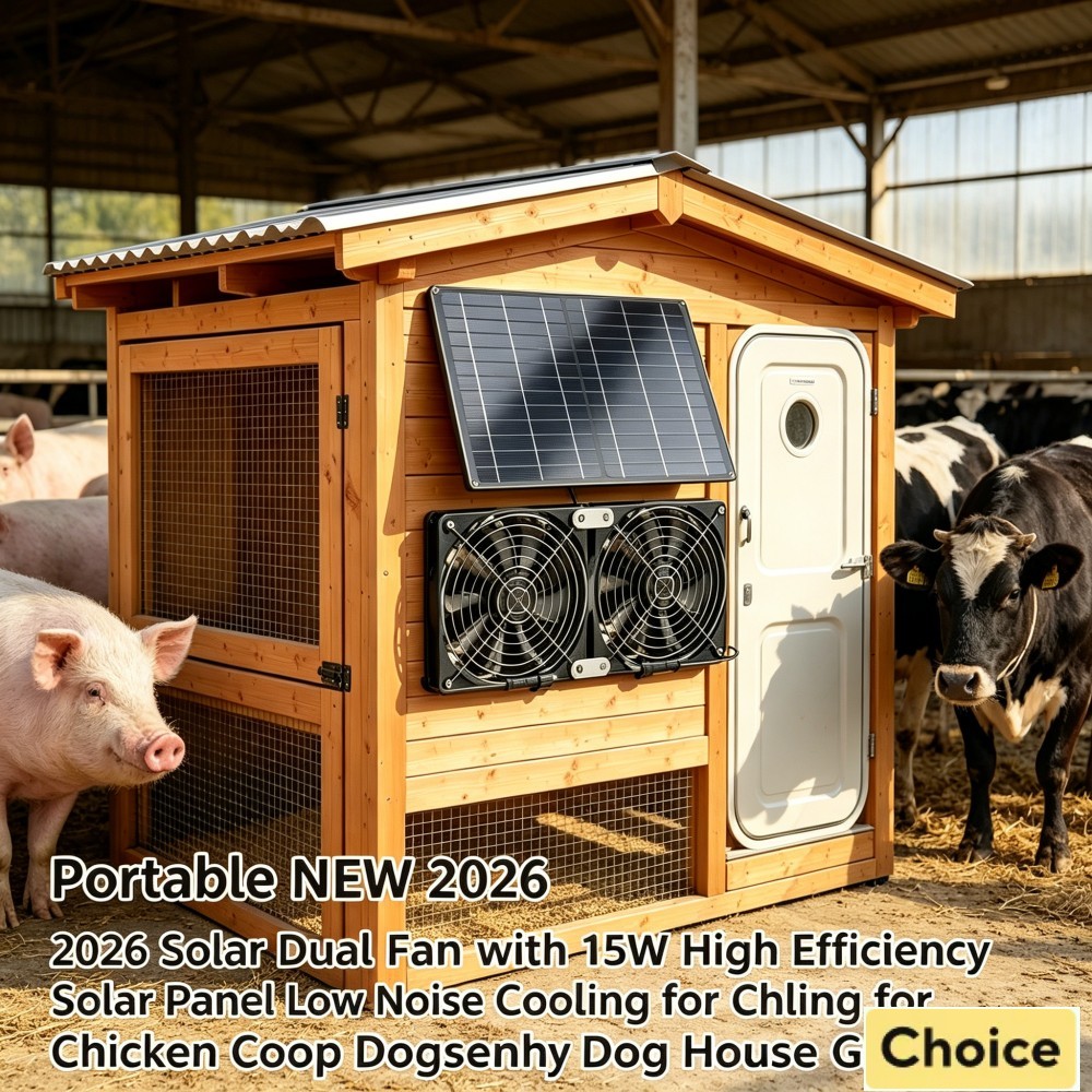 200CFM Solar Powered Dual Fan  - đánh giá và giá Renewable Energy House