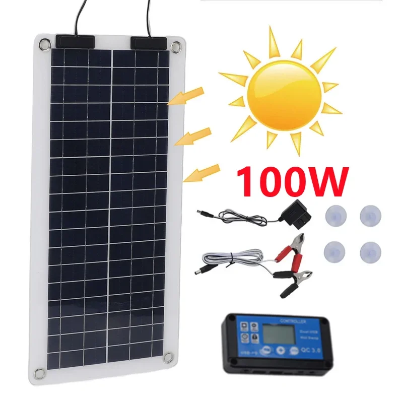 100W Solar Panel Charger Water - đánh giá và giá Solar Panel Monocrystalline