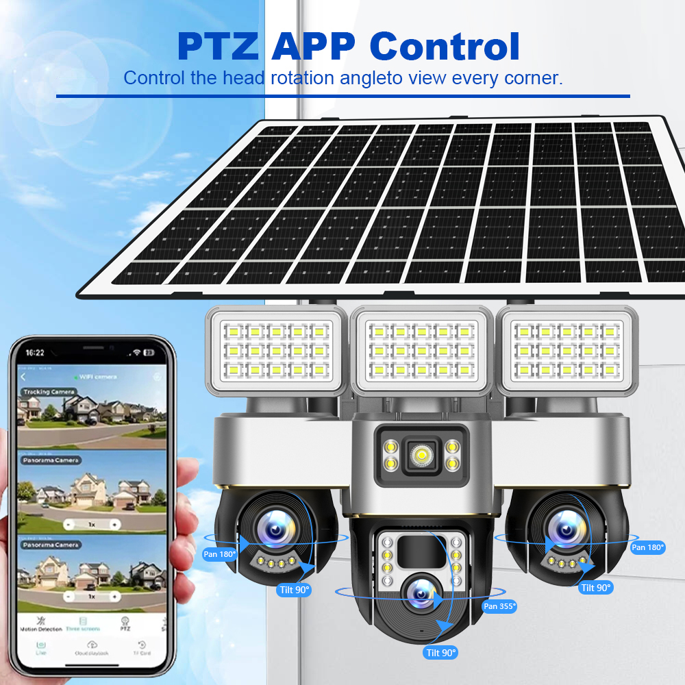 4G Sim Card Camera With Solar  - đánh giá và giá Solar Panel Tilt Mount