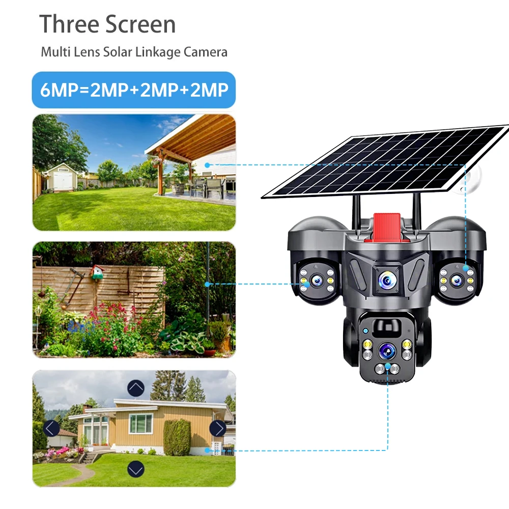 KERUI Outdoor PTZ 6MP 4G SIM W - đánh giá và giá Solar Panel Tilt Mount